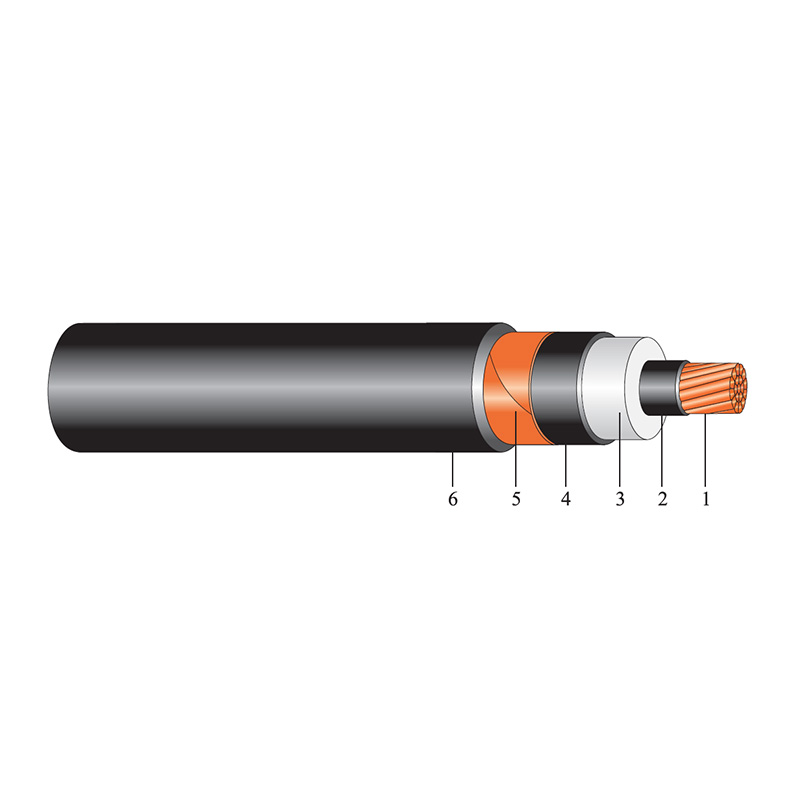 Medium Voltage (MV) Cables unarmoured single core cable Uo/U(UM)=3.5/6(7.2)kV (Copper Conductors)